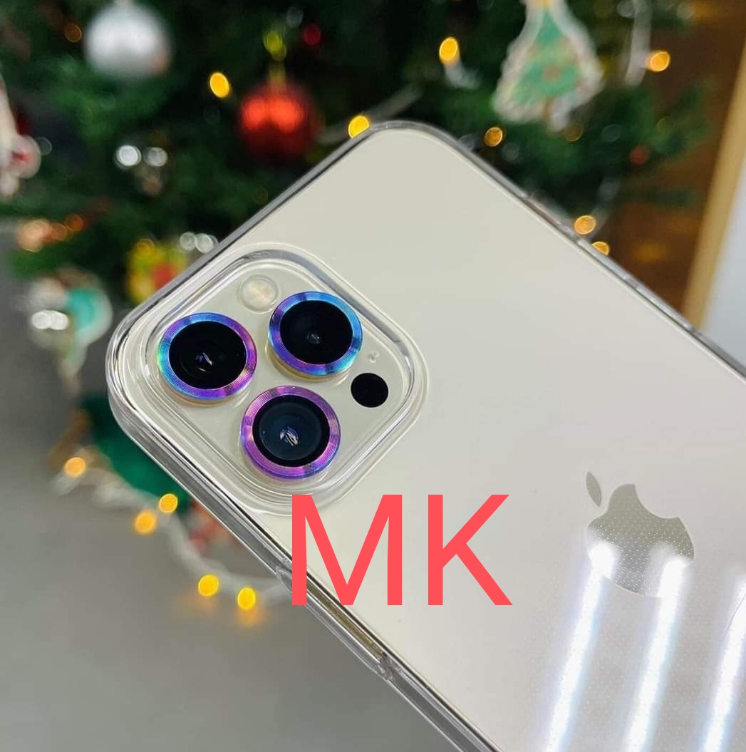 Bộ cường lực camera titan cho iphone 14promax/14pro - Hàng Chính Hãng