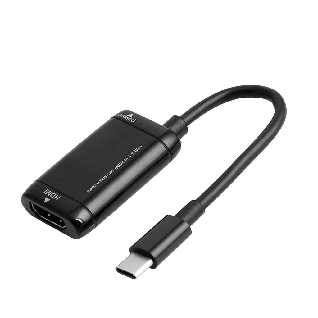 USB-C USB 3.1 Type C To HDMI Converter Adapter Cable For Macbook /Chromebook
