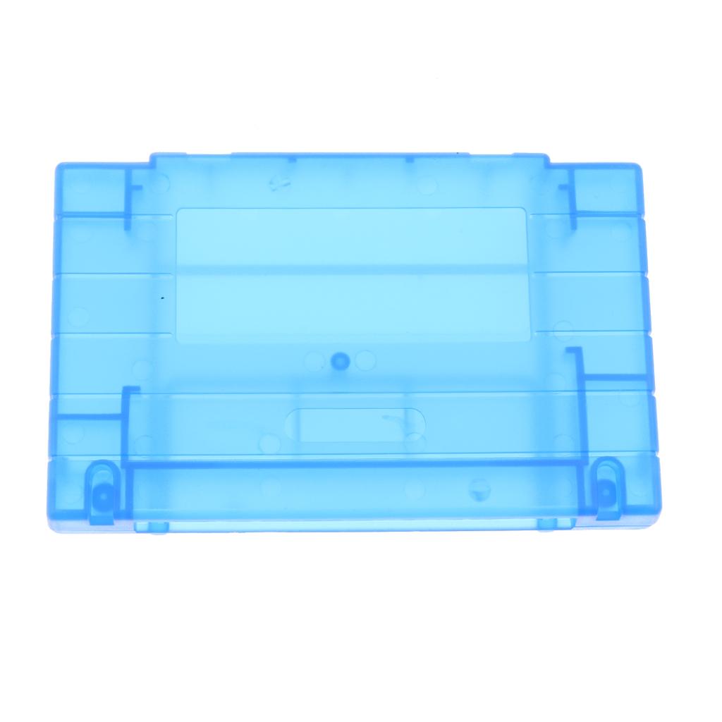 Video Game Replaceable Plastic Cassette Shell Box Cover for Super Nintendo Entertainment System