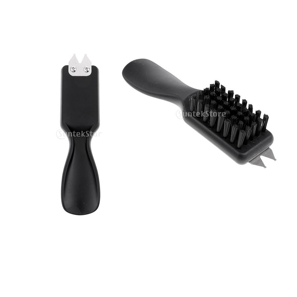Durable Golf Shoe Brush with Shoe Handle & Wrench Pack of 2pcs
