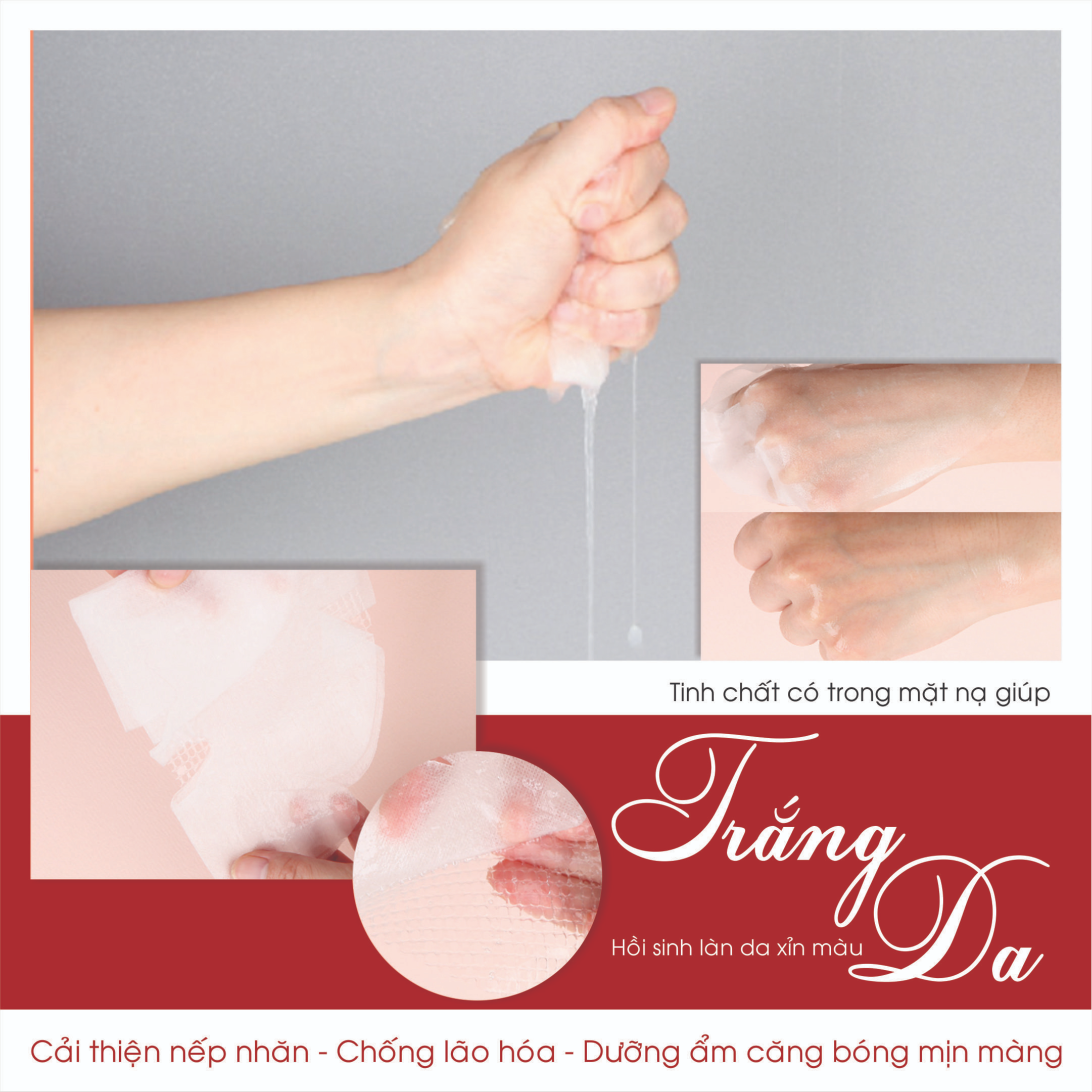 MẶT NẠ TRẮNG DA, CHỐNG NHĂN Melasma_X 3D WHITENING CLINIC MASK PACK