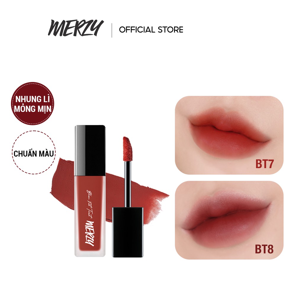 Son Kem Lì Mịn Mượt Merzy Blur Fit Tint 6g