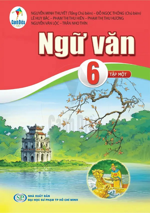 Sách - Combo 2 cuốn Ngữ văn lớp 6 (Tập 1+2) Cánh Diều