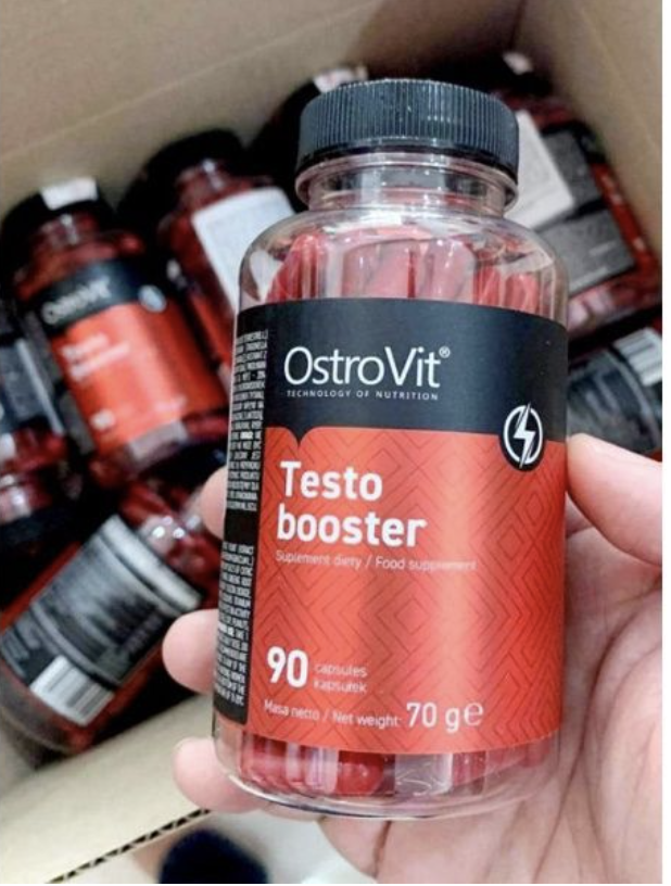 Ostrovit Testo Booster (90viên), Hỗ Trợ Tăng Cường Sinh Lý, Hormone Testosterone Nam Giới, Hỗ Trợ Phát Triển Cơ Bắp