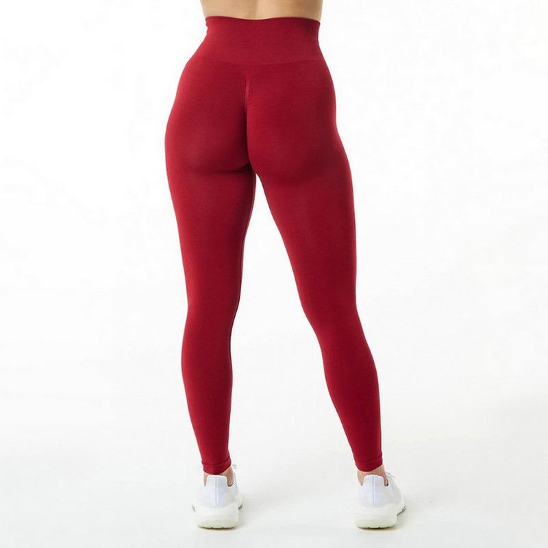 2022 Quần Legging Liền Mạch Chắc Chắn Scrunch Nâng Mông Chiến Lợi Phẩm Cao Cấp Đồ Thể Thao Tập Gym Quần Đẩy Lên Quần Legging Nữ Cho Tập Thể Hình Color: army green pants Size: S