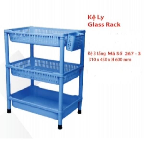 Kệ Đựng Ly 3 Tầng 310*450*H600mm