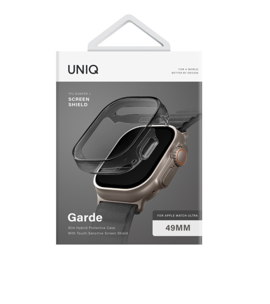 [ HÀNG CHÍNH HÃNG ] Ốp dành cho  Apple Watch Ultra (49mm) UNIQ Garde Hybrid With Screen Protection
