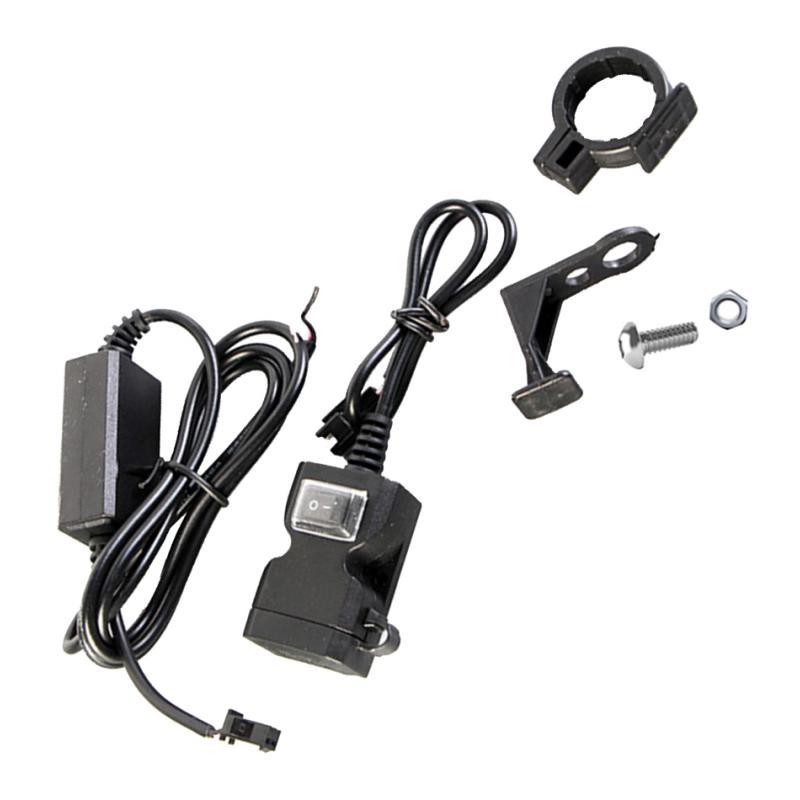 Dual USB Charger Motorcycle Handlebar Fast Car Charger Charger