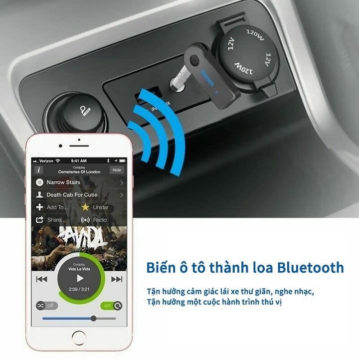 USB Tạo Bluetooth Cho Dàn Âm Thanh Xe Hơi Amply Loa Ô Tô