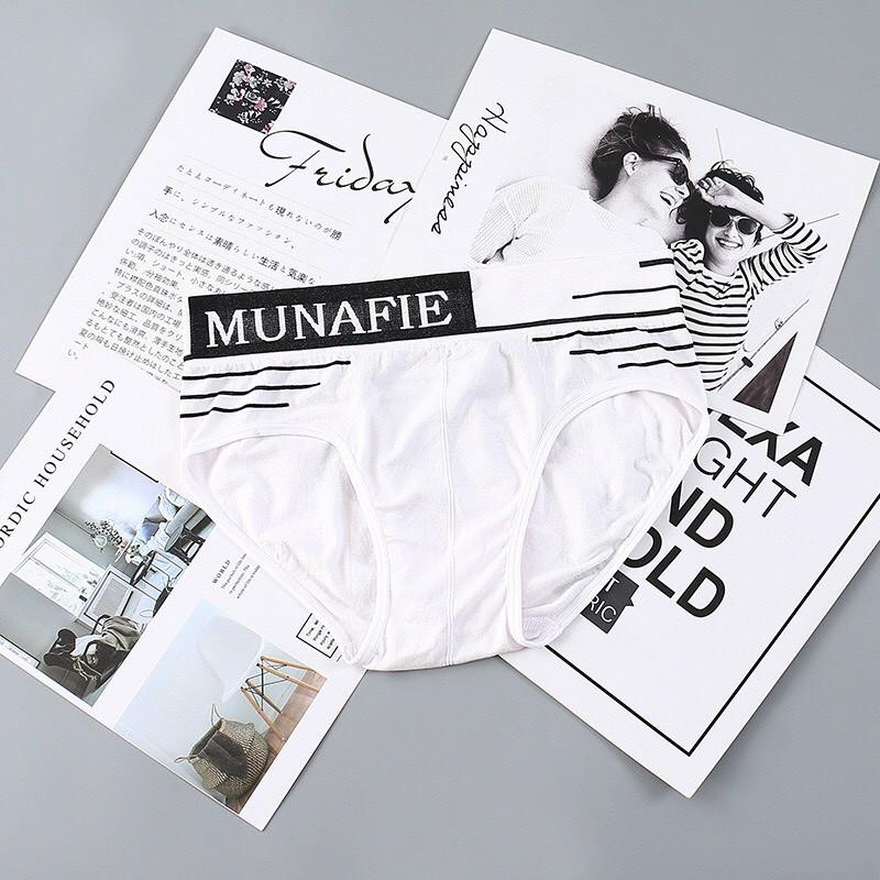 Quần lót tam giác nam Munafie hàng dệt kim cao cấp William + Tặng túi zip - WS30