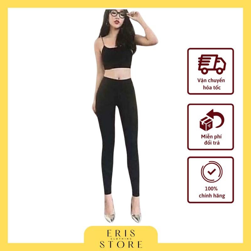 Quần legging nữ ERIS dáng dài ôm sát co dãn 4 chiều