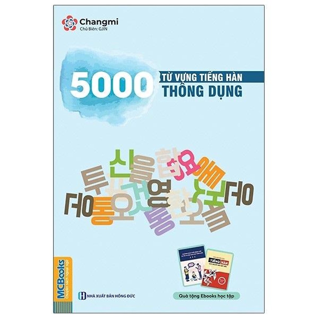 Sách 5000 Từ Vựng Tiếng Hàn Thông Dụng - Giúp Tăng Vốn Từ Vựng Nhanh Chóng