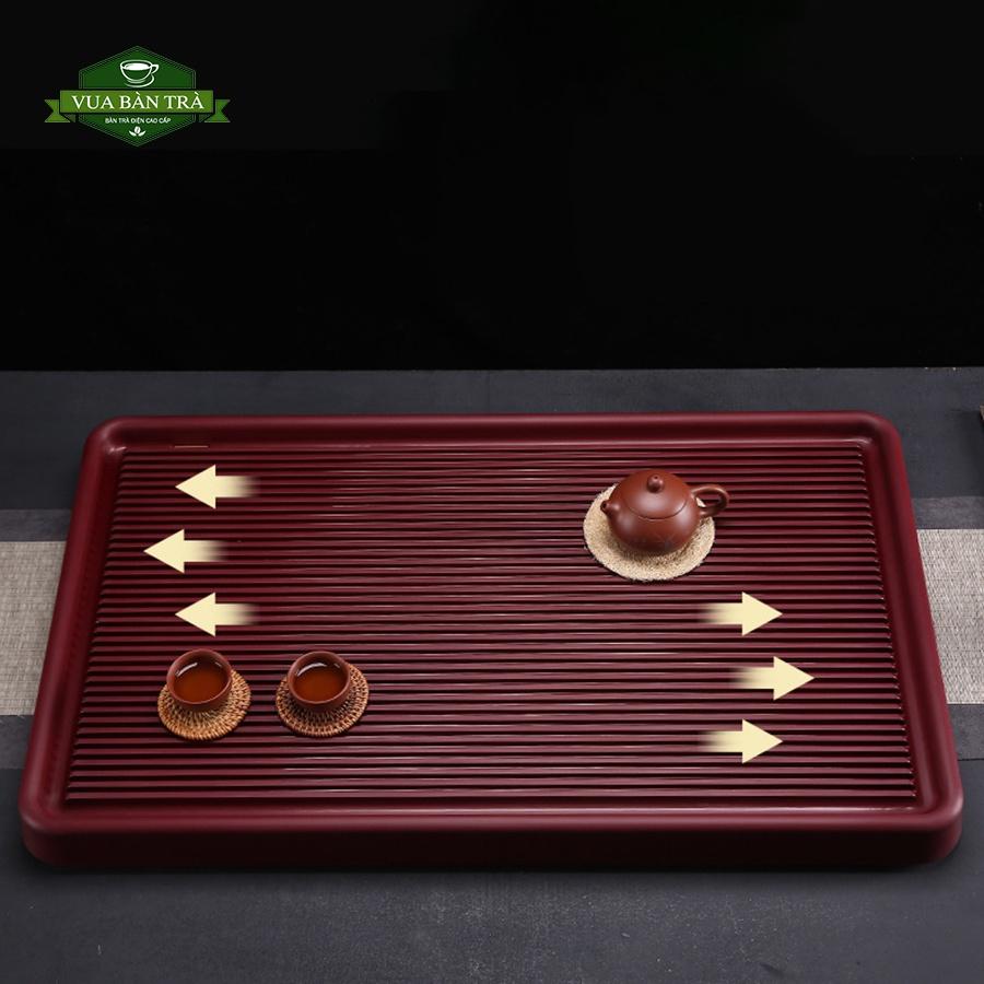 Khay trà bakelite khay phíp cao cấp để ấm chén