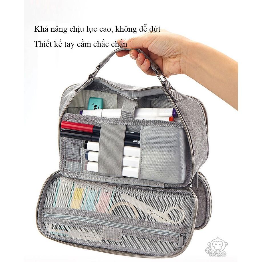 Hộp xách tay lưu trữ văn phòng phẩm kiểu Nhật Bản - Home and Garden