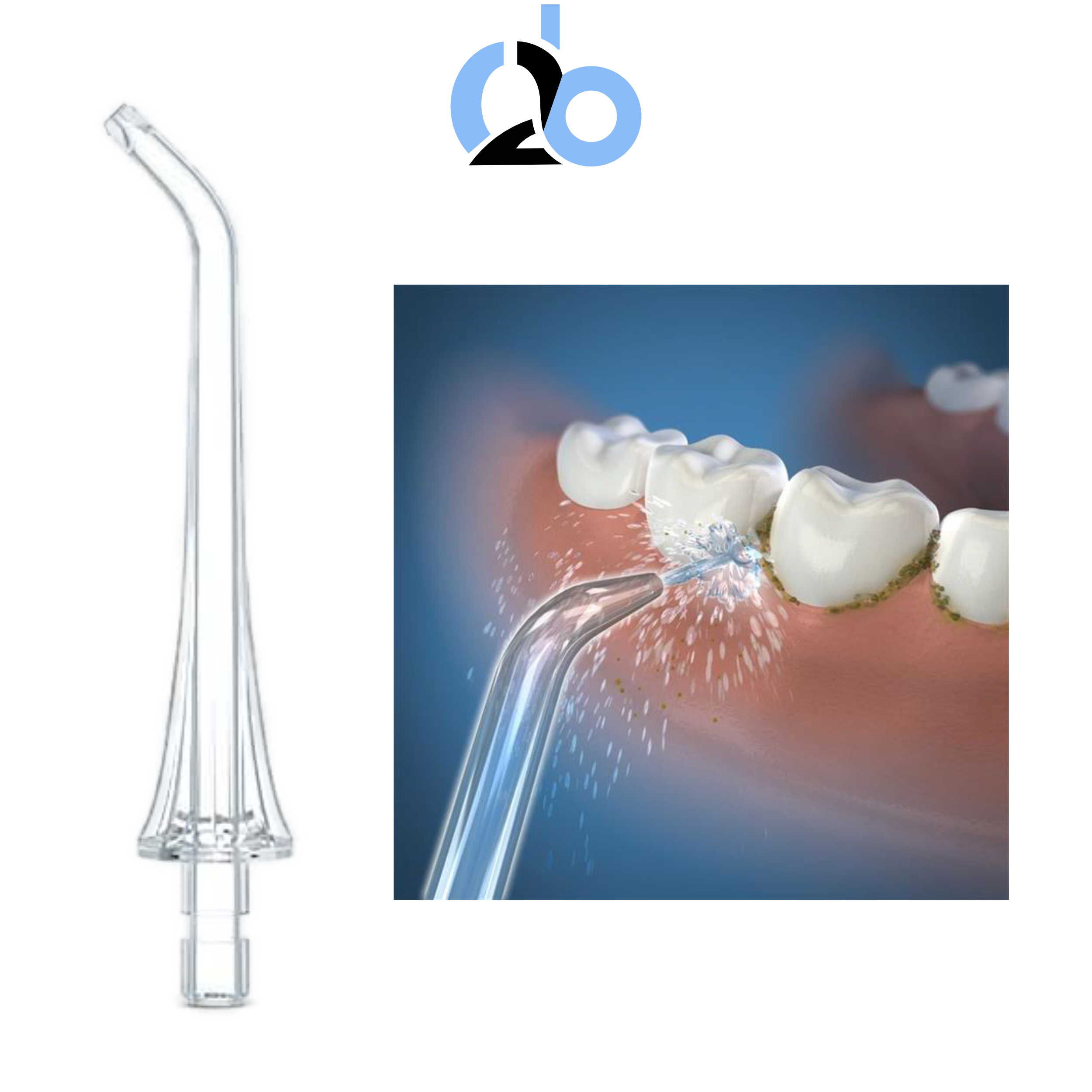 Đầu Tăm Nước Thay Thế Cho Máy Fairywill F30 - Đầu Jet Tip Tiêu Chuẩn