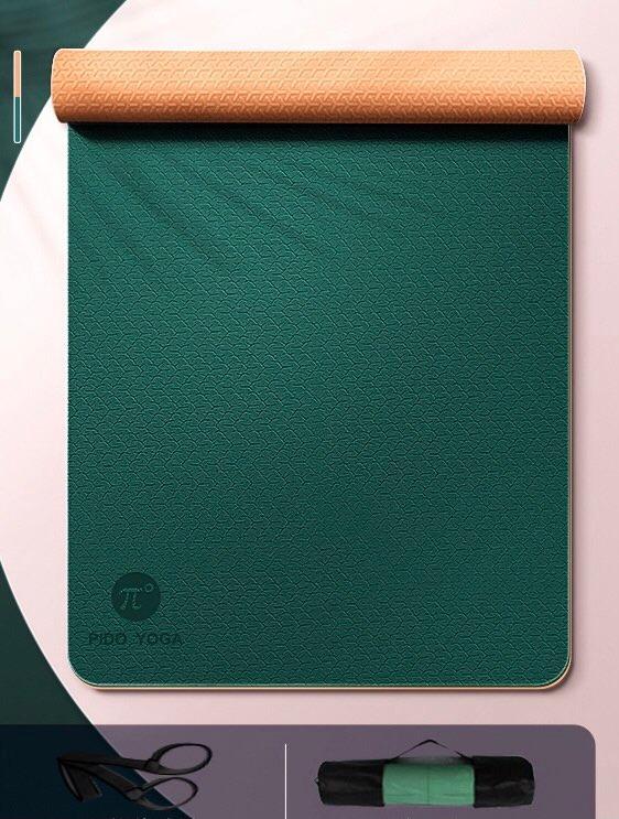 Thảm Tập Yoga PIDO + Bao Tập Thảm Yoga + Dây Buộc Thảm