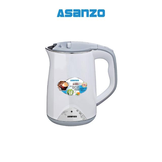 Ấm Đun Siêu Tốc Asanzo SK-1815 (1.5 lít) - Hàng Chính Hãng