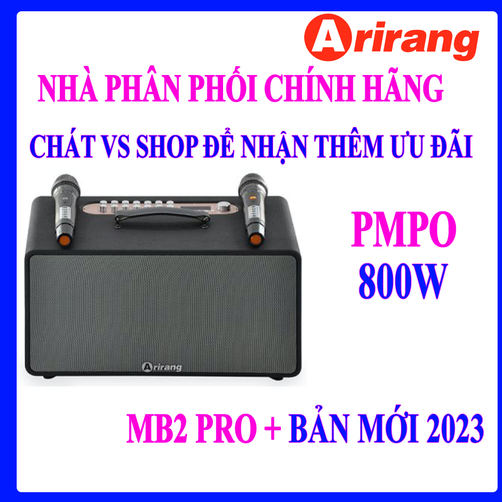 Loa Karaoke Arirang MB2 Pro - PMPO 800W