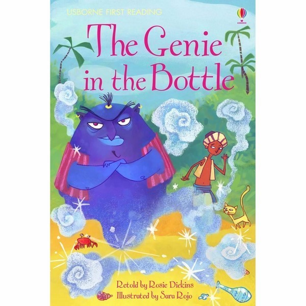 Sách thiếu nhi tiếng Anh - Usborne First Reading Level Two: The Genie in the Bottle