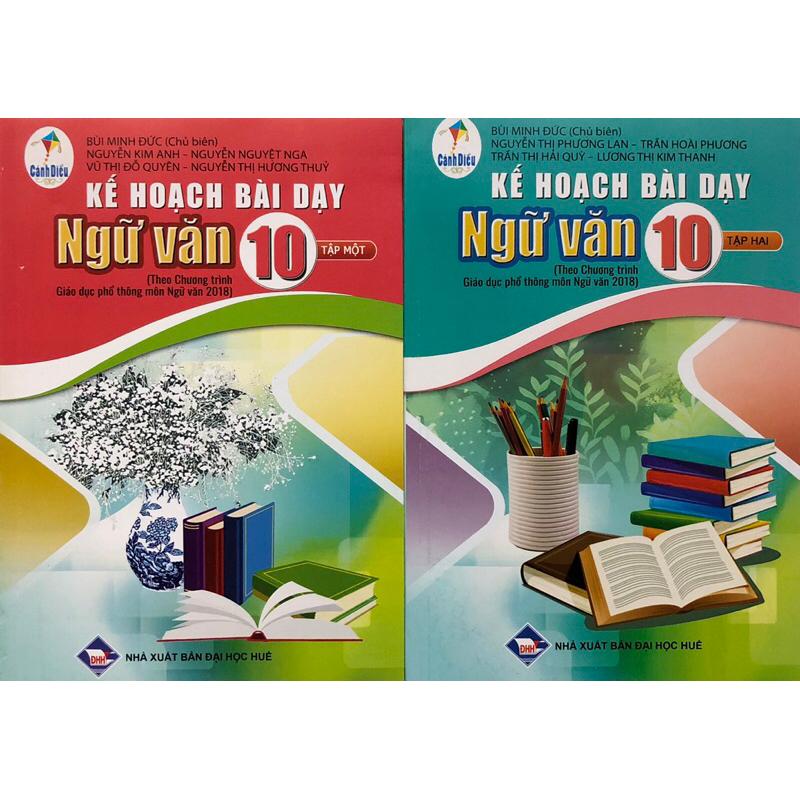 Sách - Kế Hoạch Bài Dạy Ngữ Văn 10 Tập 1 Tập 2 Cánh Diều