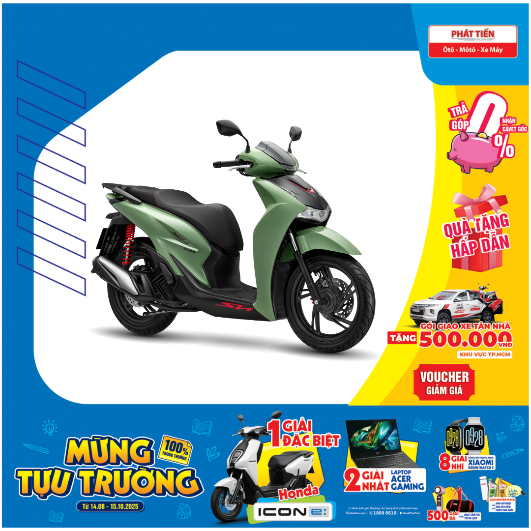 Xe máy Honda SH160i Thể Thao 2026 Phanh ABS