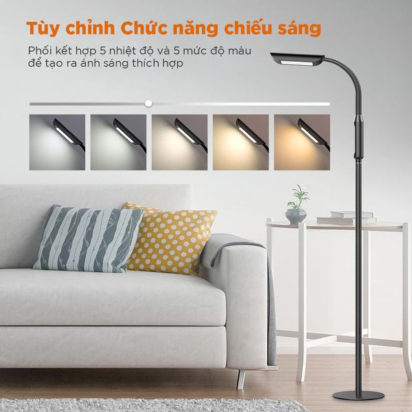 Đèn cây LED Taotronics TT-DL060- hàng chính hãng.