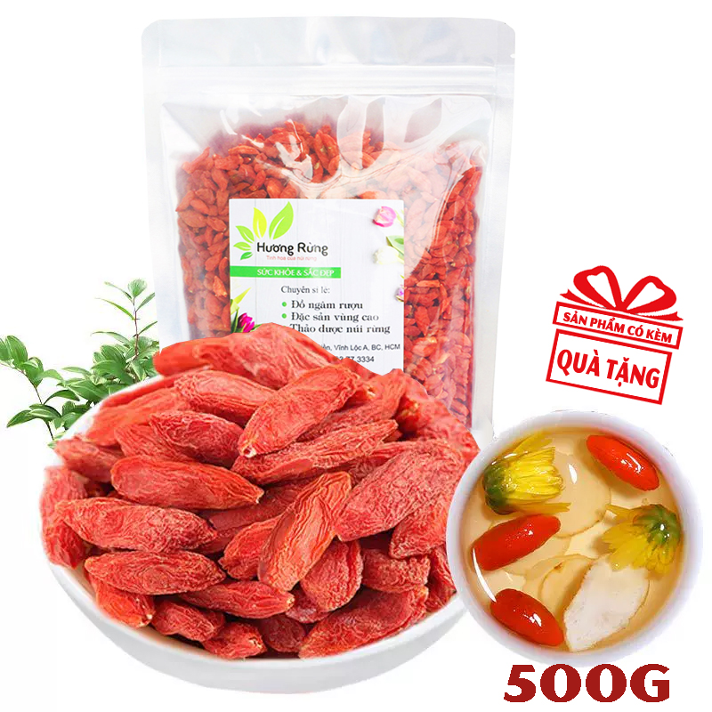 KỶ TỬ, CÂU KỶ TỬ 1kg thượng hạng đỏ đẹp, sáng mắt, bổ phế, bổ thận, tăng cường miễn dịch