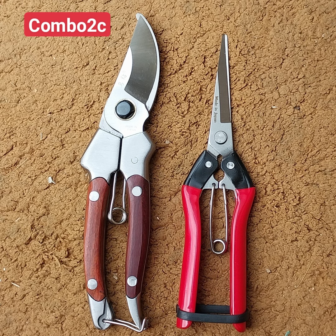 Kéo cắt cành SK5 tay ốp gỗ quý hàng cao cấp đến từ NHẬ BẢN
