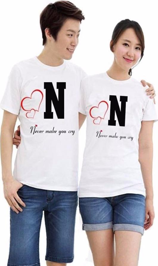 Áo Thun Đôi Chữ N