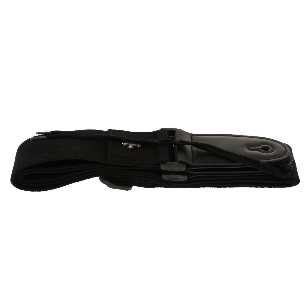 Guitar Neck Shoulder Strap Belt for Wooden Electric Guitar Accessory Khaki
