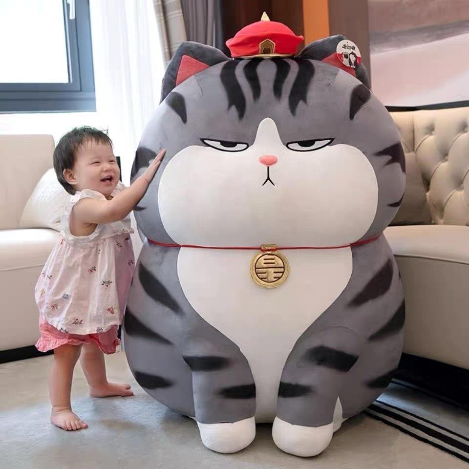 Gấu bông mèo hoàng thượng dễ thương ️ hàng nhập ️ Giá xưởng