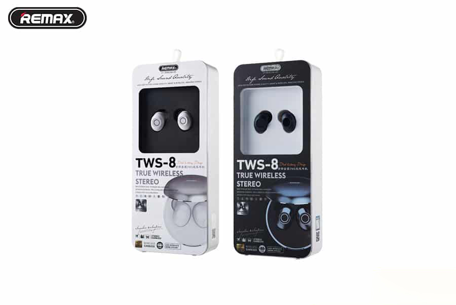 Tai nghe True Wireless Remax TWS8 - Hàng chính hãng