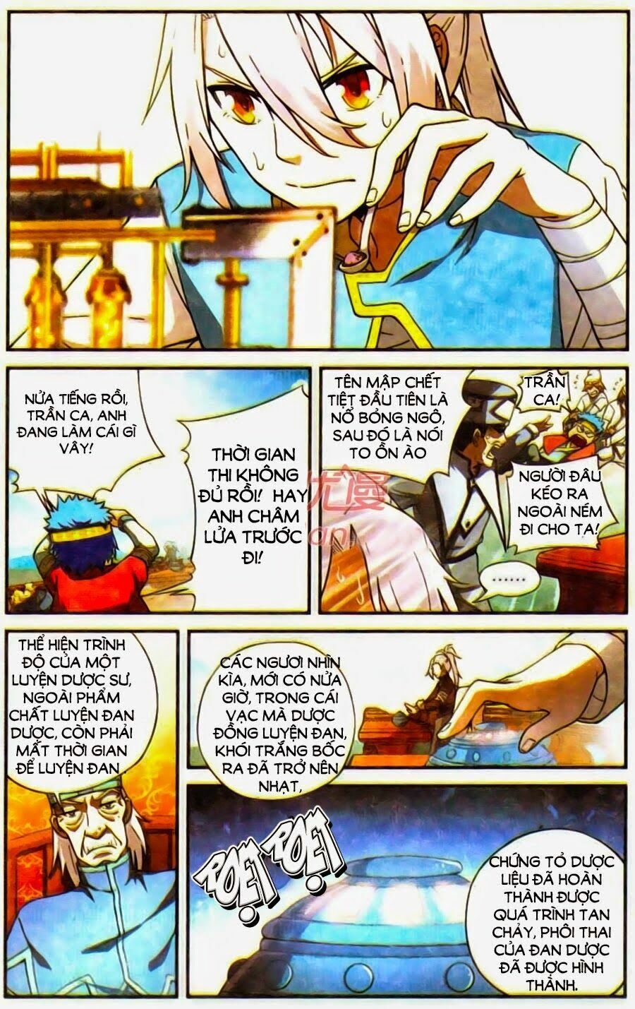 đấu phá thương khung tiền truyện truyền kỳ dược lão chapter 9 20