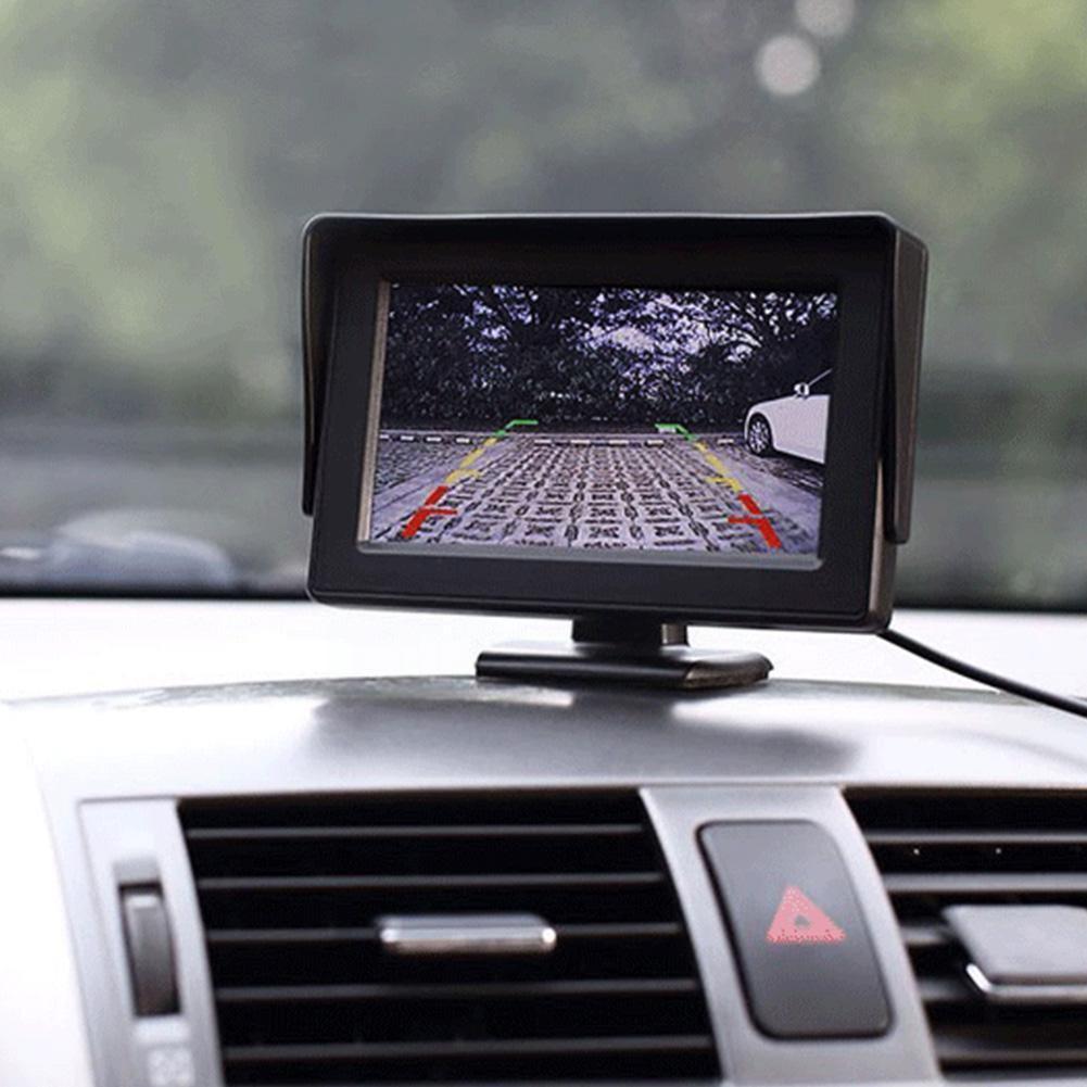 Camera Chiếu Hậu Màn Hình TFT LCD 4.3 Inch Cho Xe Hơi