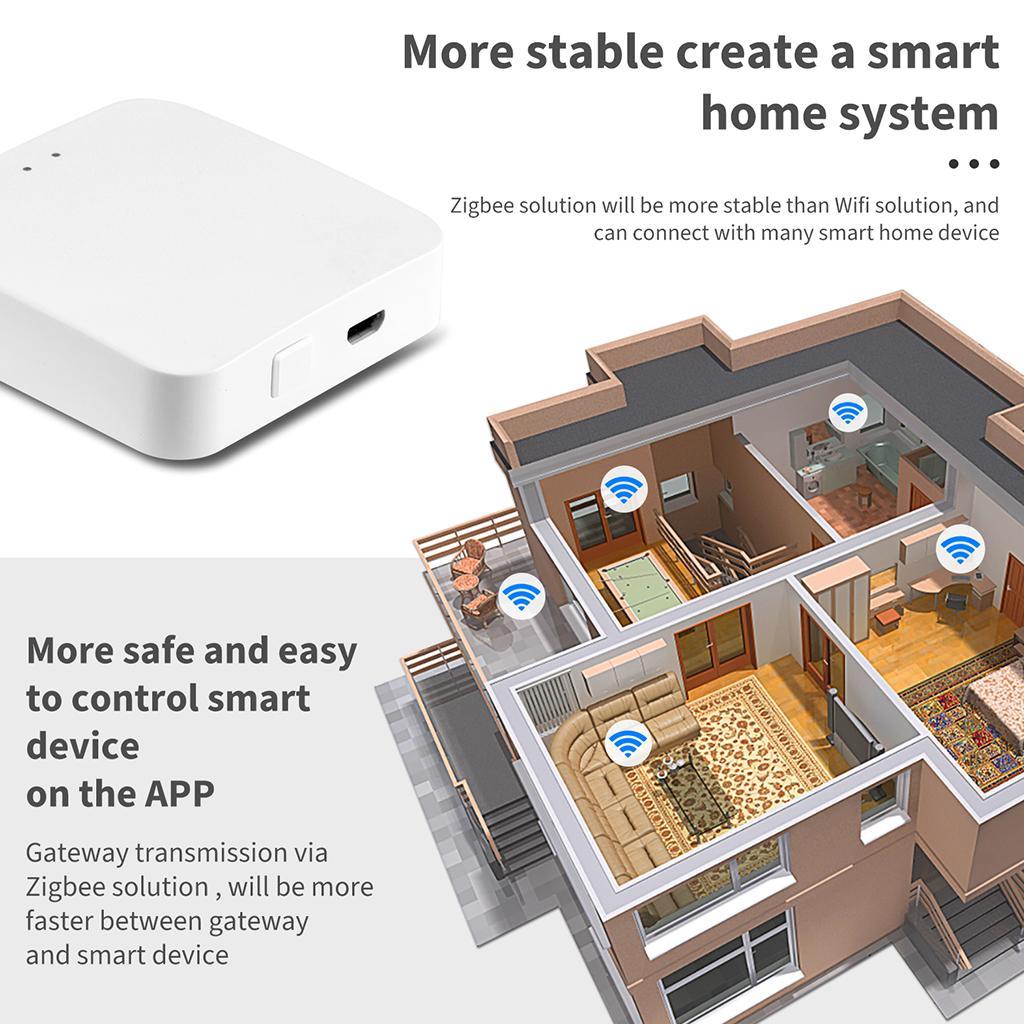 Hub Gateway Smart Home Bridge Control for Air Conditioner TV Fan Curtain