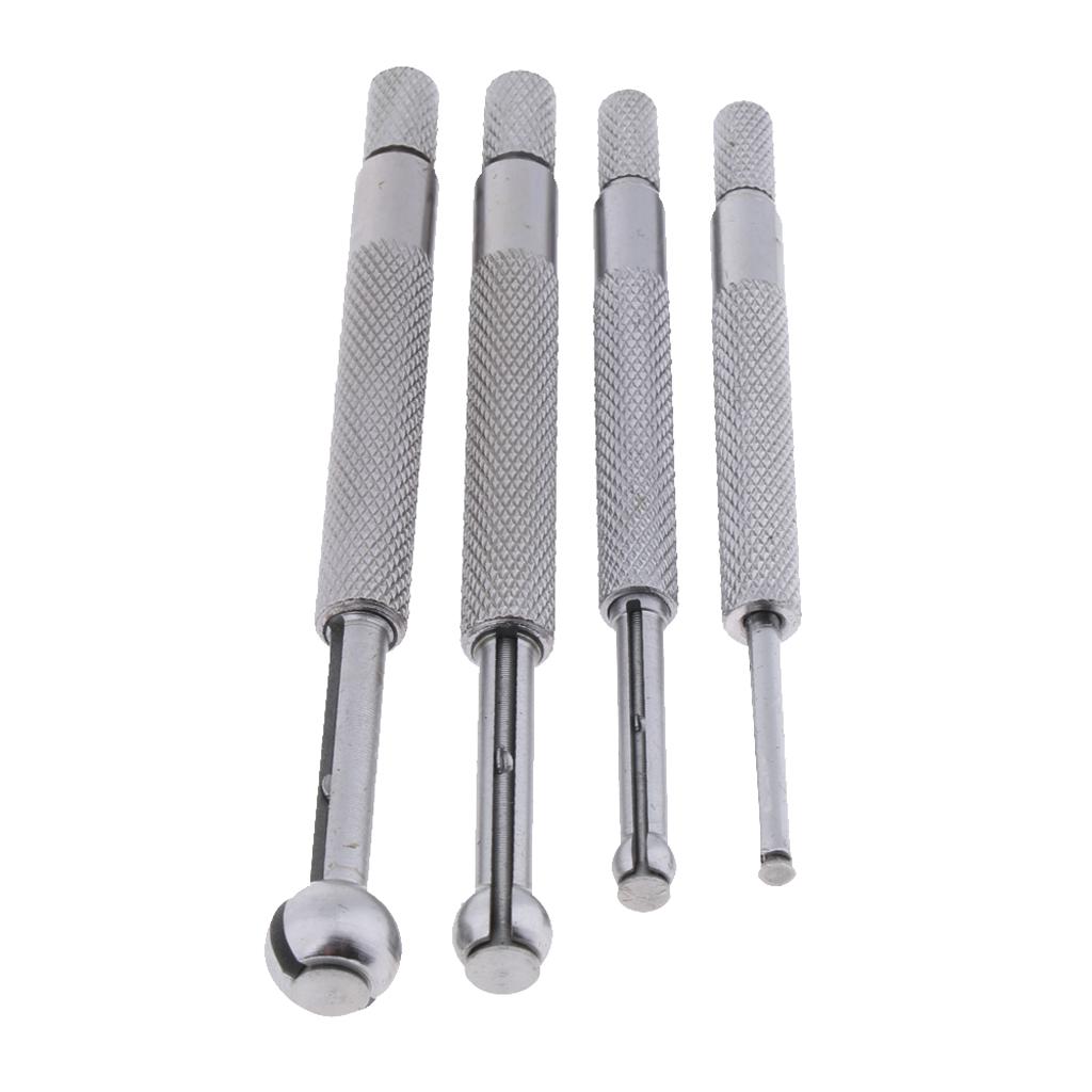 Phép Lạ Chiếu 4 Độ Chính Xác Kính Thiên Văn Nhỏ Lỗ Khoan Đồng Hồ Đo Set Full Bộ Bóng Loại 1/8 "-1/2"