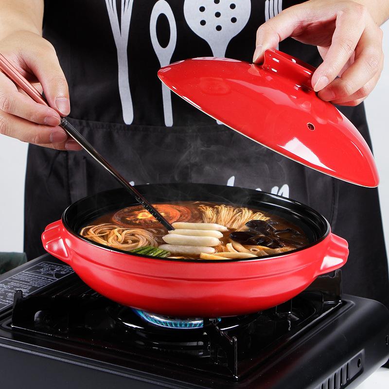 Giao hàng nhanh soong gốm Yingyu lửa mở nồi nấu khô nồi canh nồi hầm nồi canh hộ gia đình nồi canh vàng gà hầm đất sét nồi canh soong nông