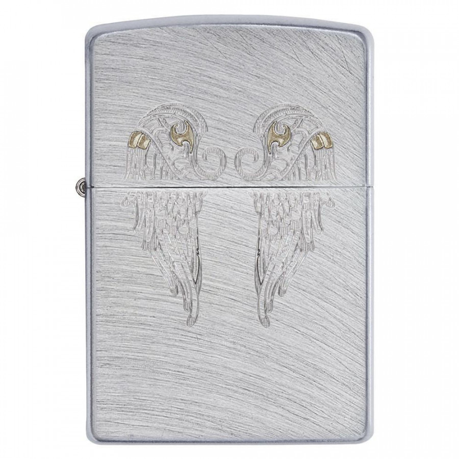 Bật Lửa Zippo Angel Wings Chrome Arch 29069