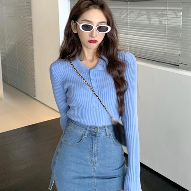 Áo Thun Ngắn Tay Ôm Dáng Thời Trang Dành Cho Nữ