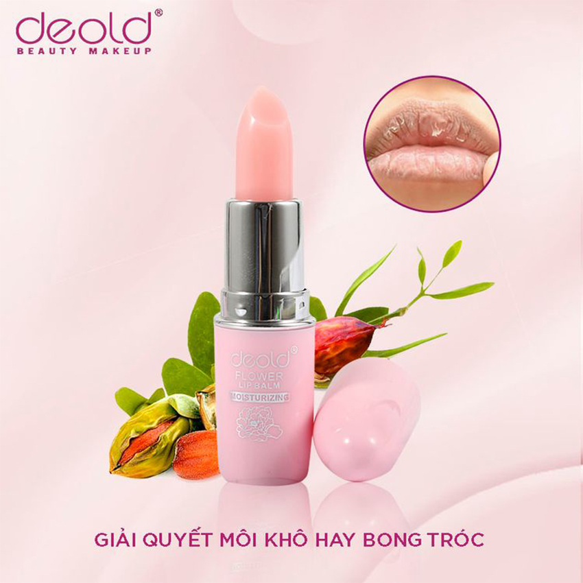 Son Dưỡng  Hồng Môi, Hồng N.h.ũ H.o.a Deold Blossom Natural Lipbam 3.3g