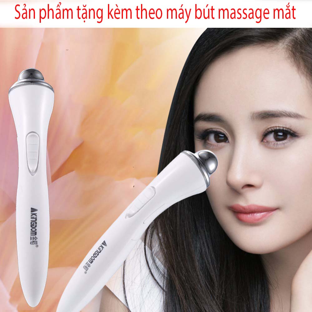 Máy xông nóng lạnh ion âm có bút massage mắt đi kèm Kingdom  169B ( hàng nhập khẩu )