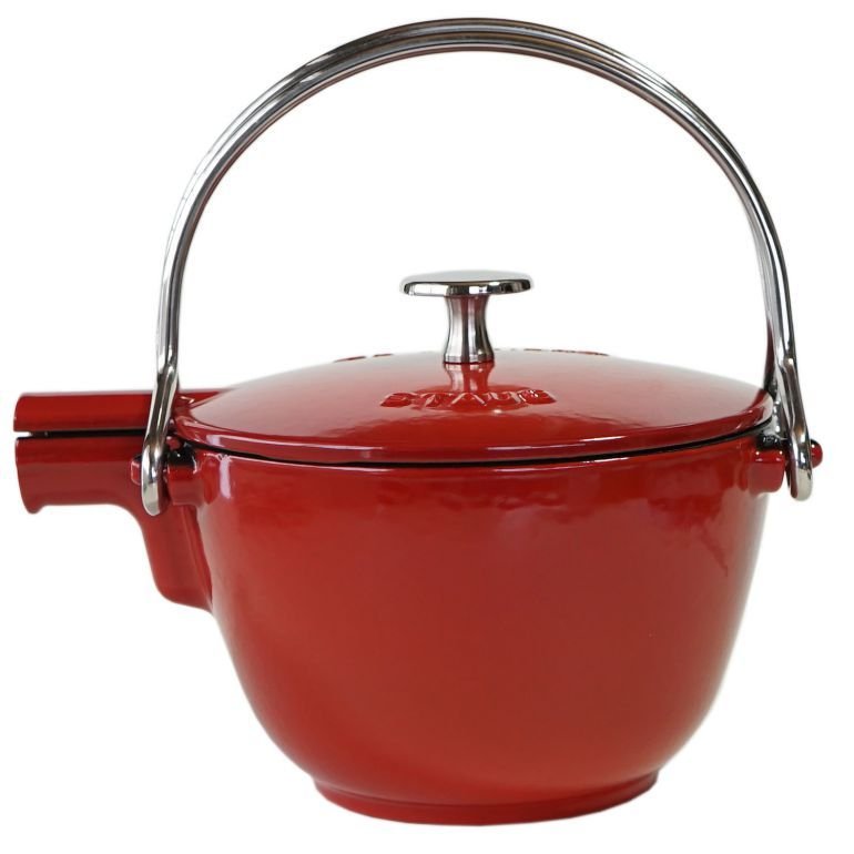 Staub - Ấm trà màu đỏ cherry - 1L