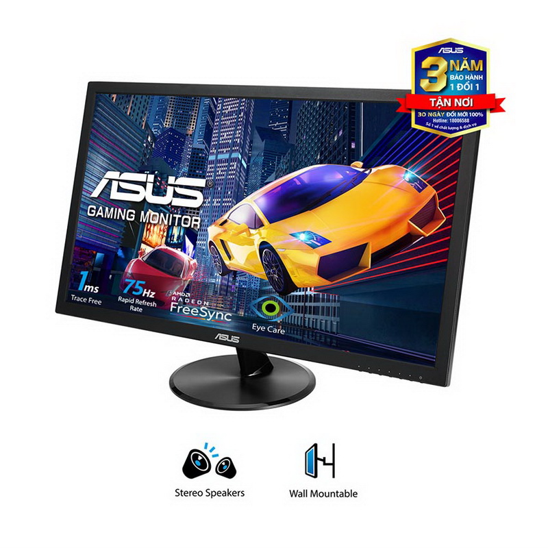 Màn hình máy tính Asus VP248H/24&quot; FHD/3YW_VP248H Hàng Chính Hãng