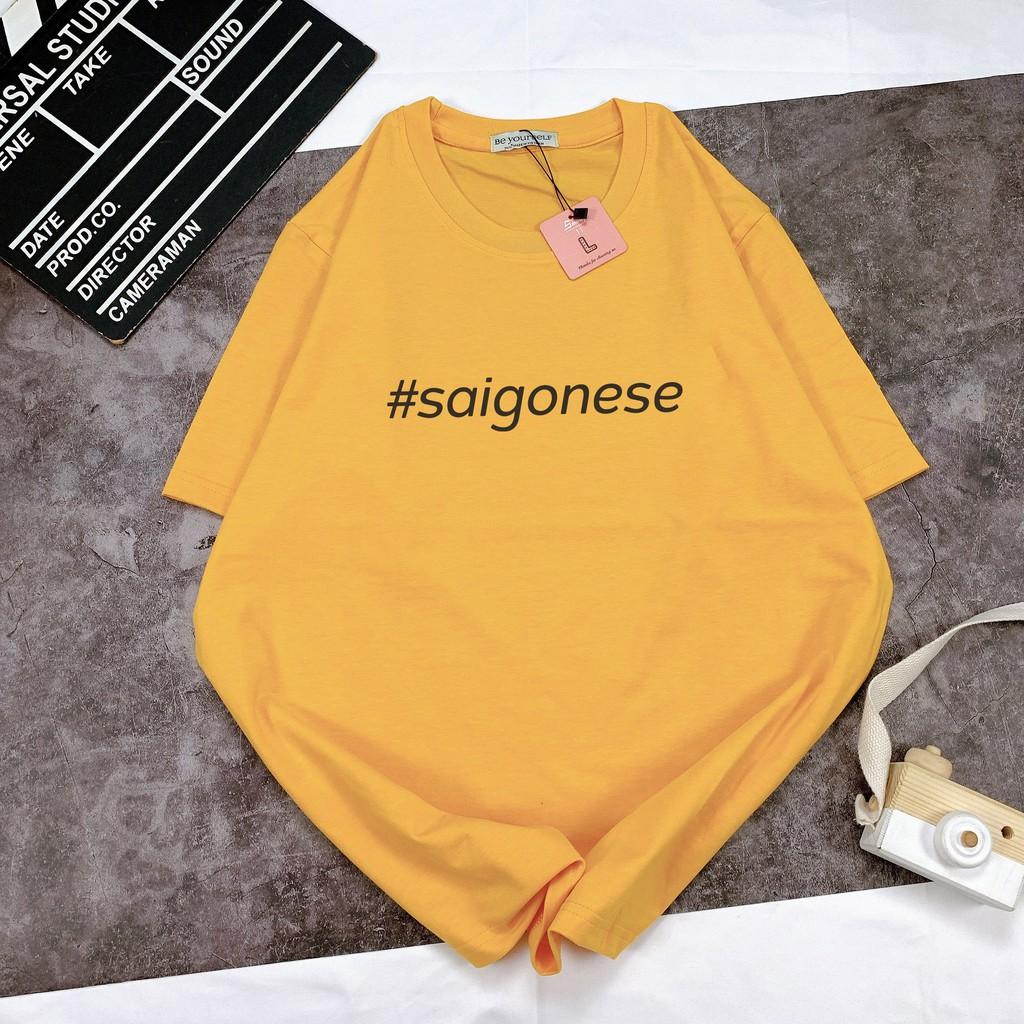 - Áo thun tay ngắn Be Yourself unisex size M L XL - #SAIGONESE