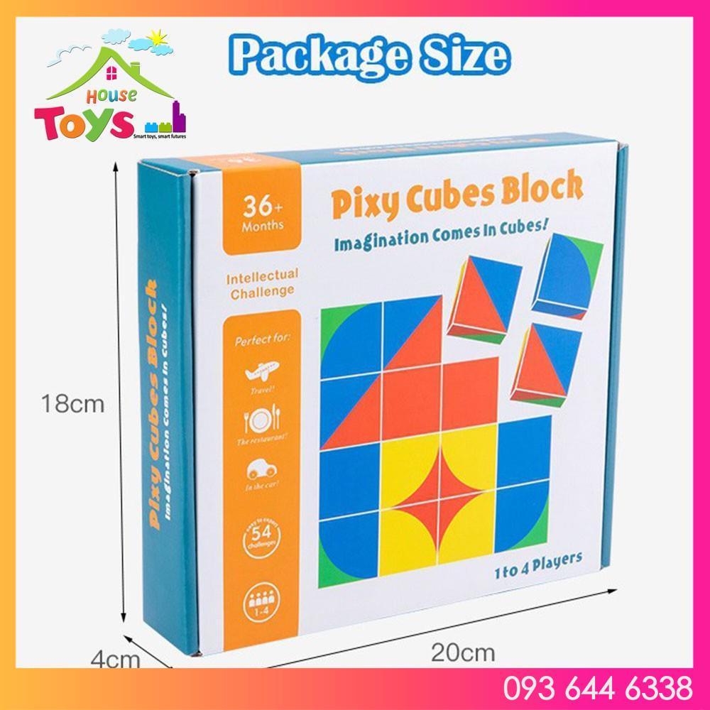 LOGIC PIXY CUBES BLOCK - ĐỒ CHƠI PHÁT TRIỂN TƯ DUY