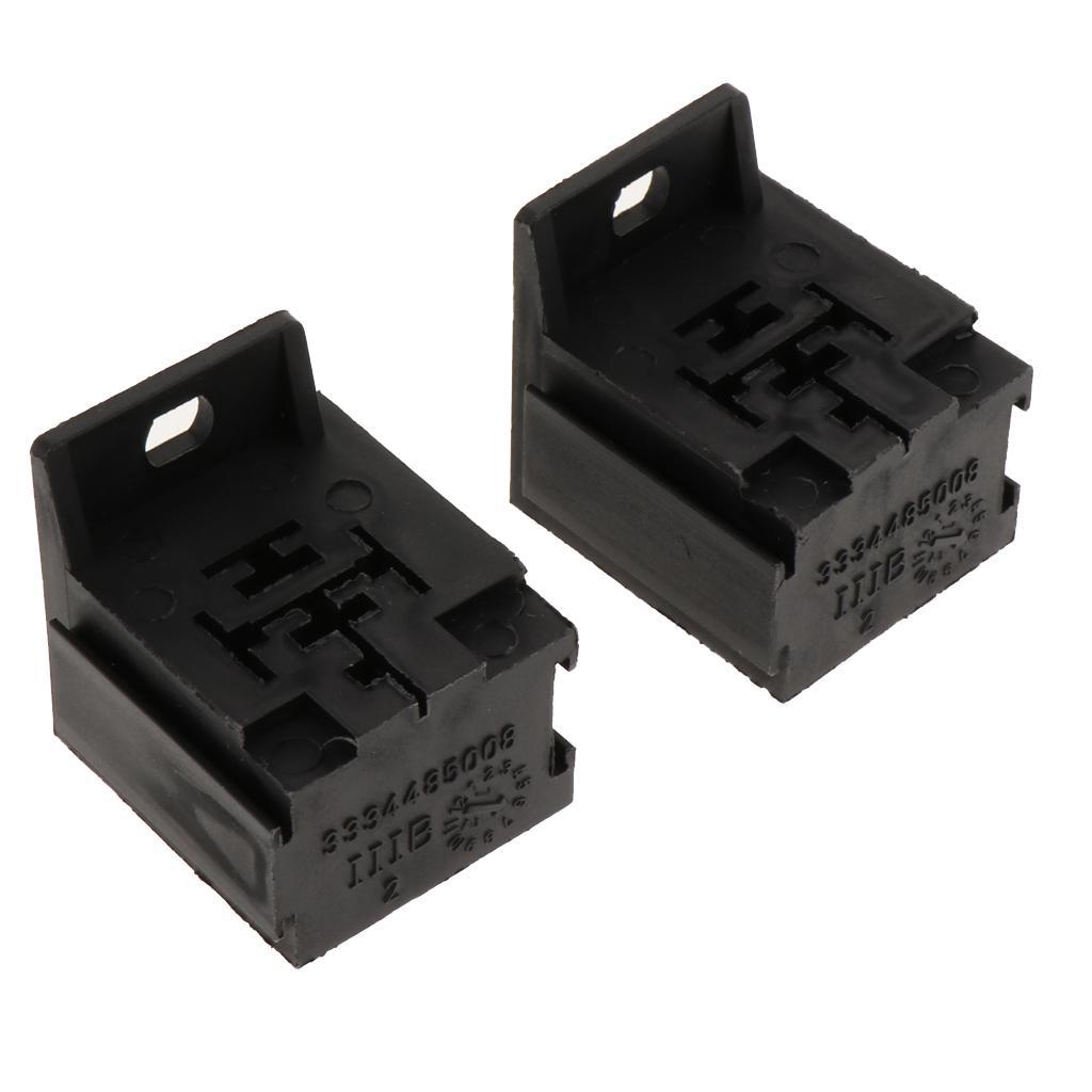 5x2x Relay Base Holder + 10 Terminals - Suitable for 5 Pin Relays