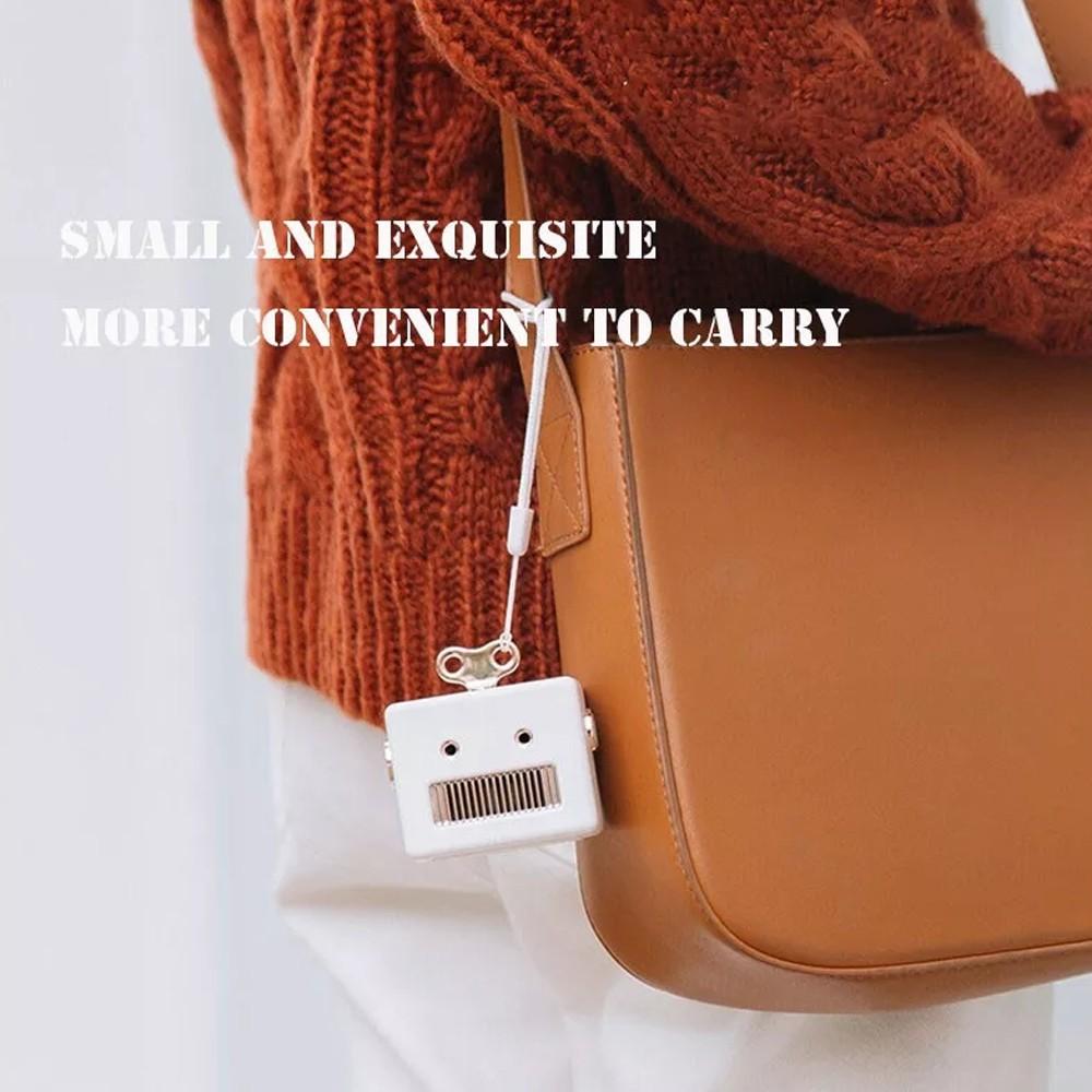 Loa 3Life Mini hình rô bốt hoạt hình âm thanh trầm kết nối bluetooth có mic dùng cho cuộc gọi rảnh tay Hàng nhập khẩu