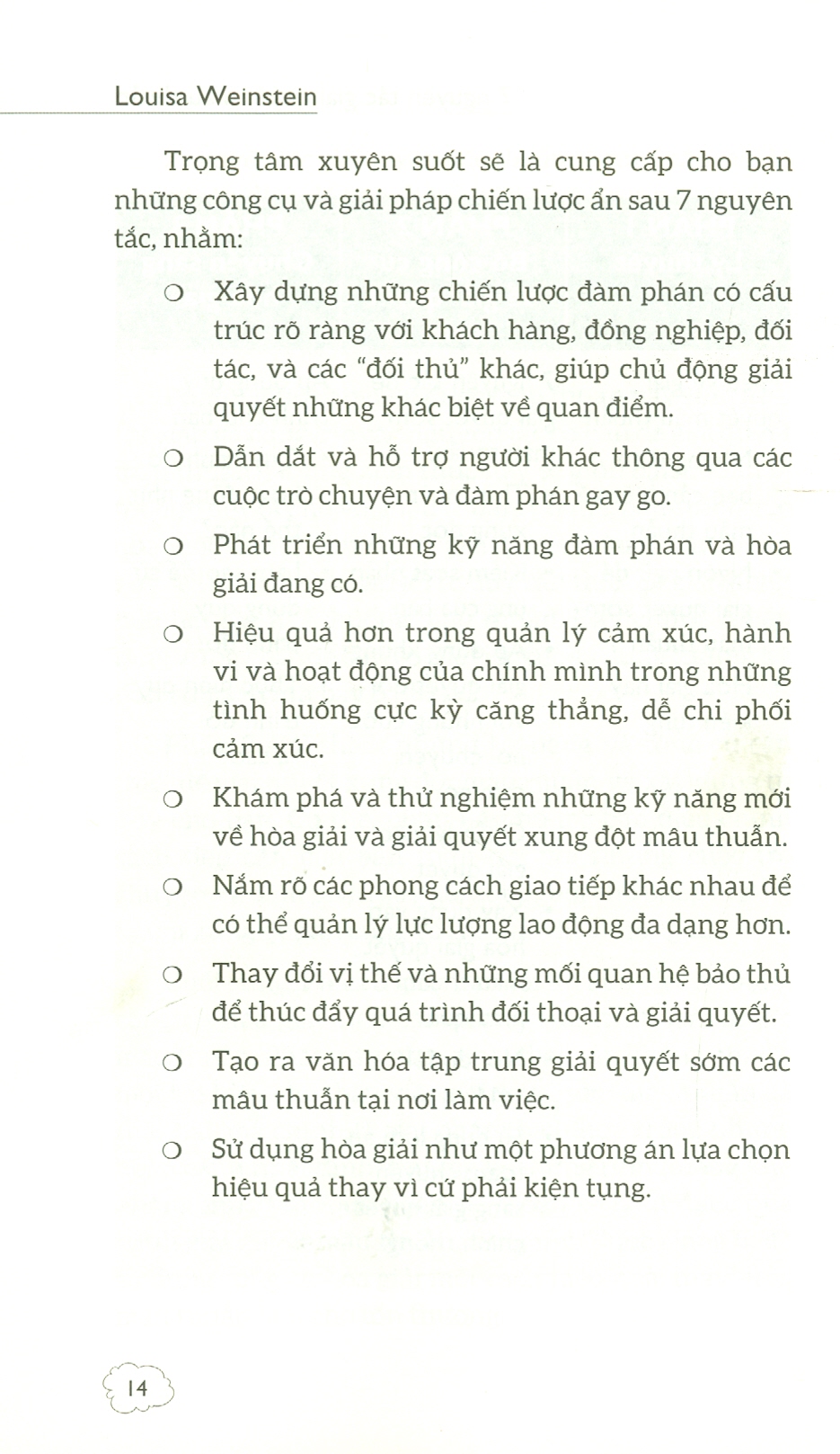 7 NGUYÊN TẮC GIẢI QUYẾT MÂU THUẪN