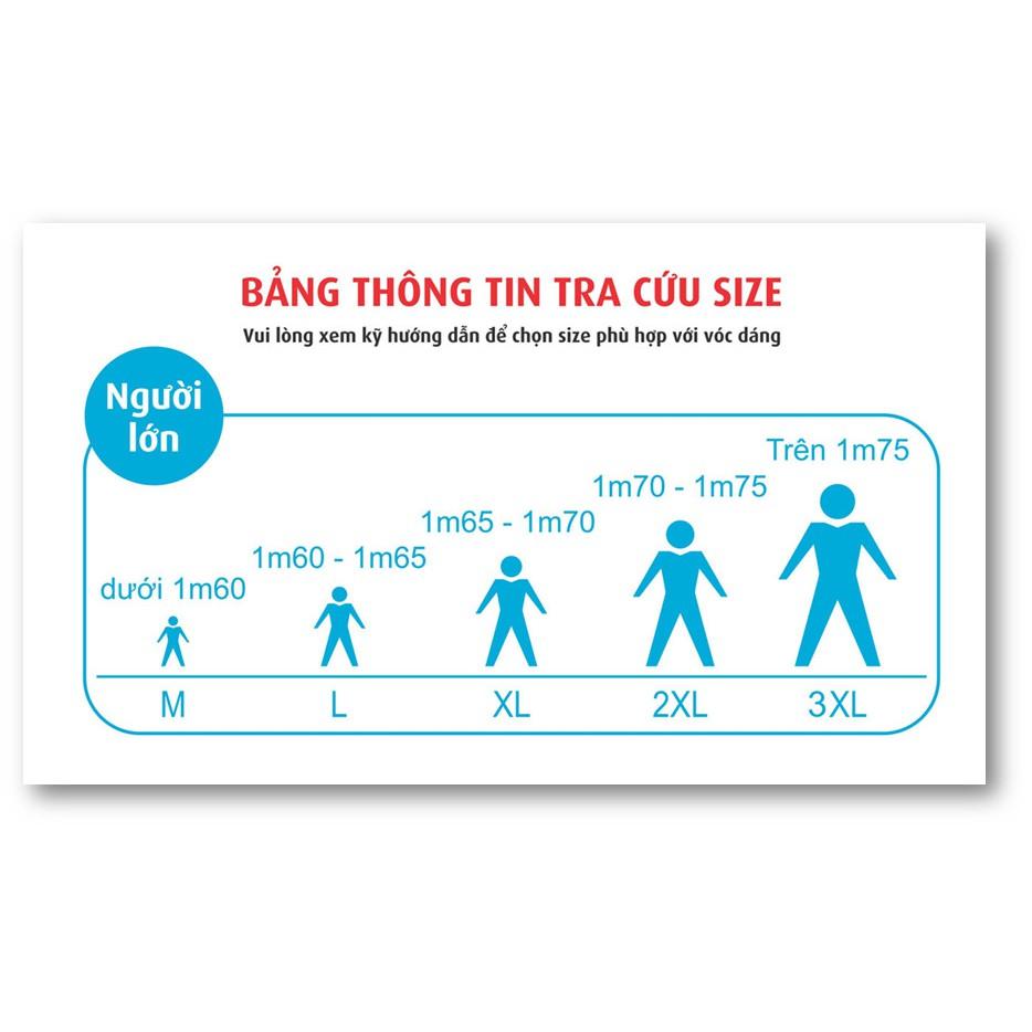 Váy đi mưa chống nước RANDO, vải dù cao cấp chống thấm bền bỉ, che kín hông