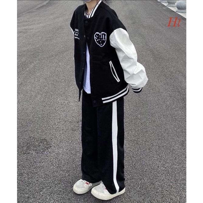 Áo bomber phối tay Tim God H2A977